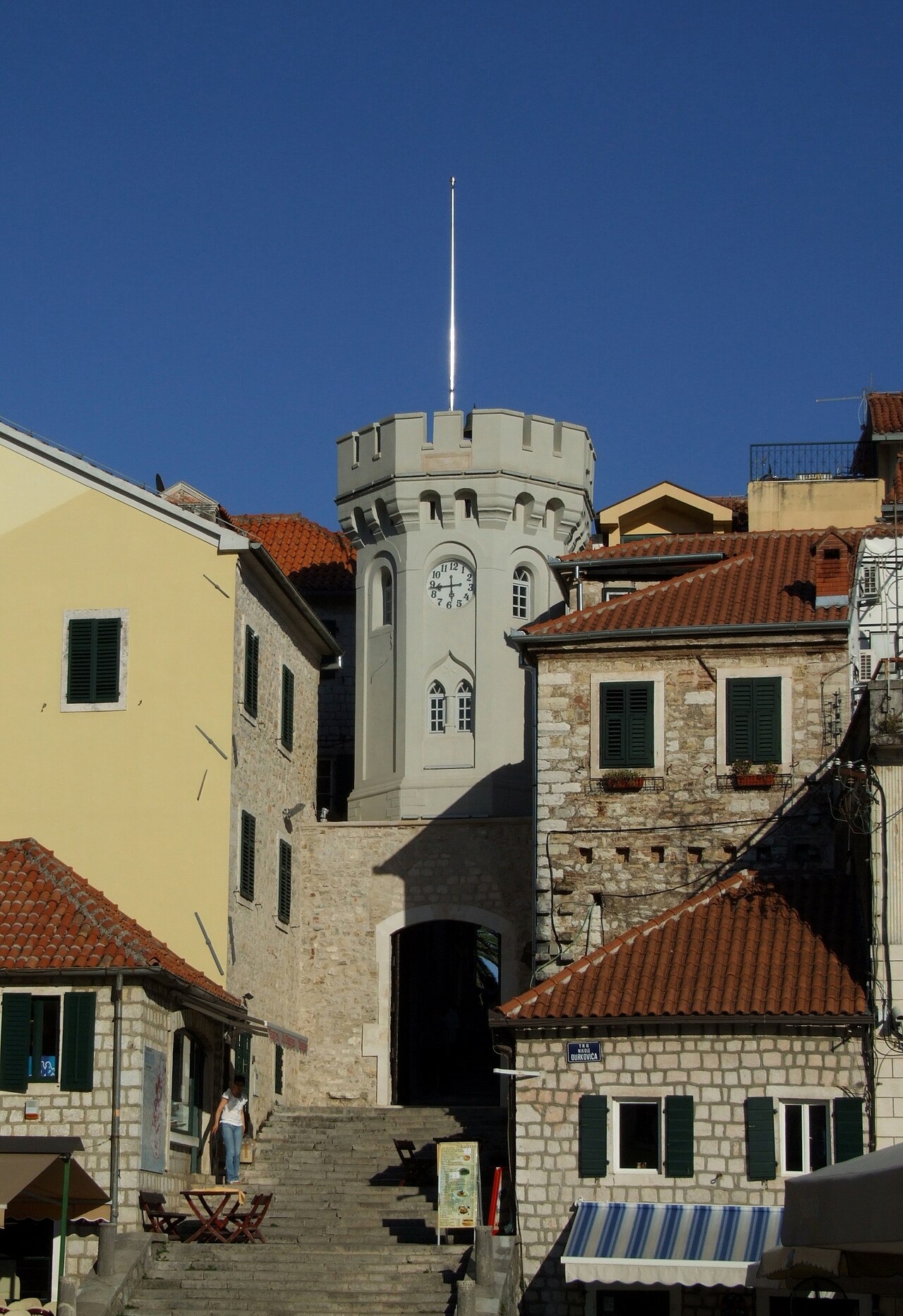 Herceg Novi Coastal Walk & Forte Mare in Herceg Novi, Montenegro