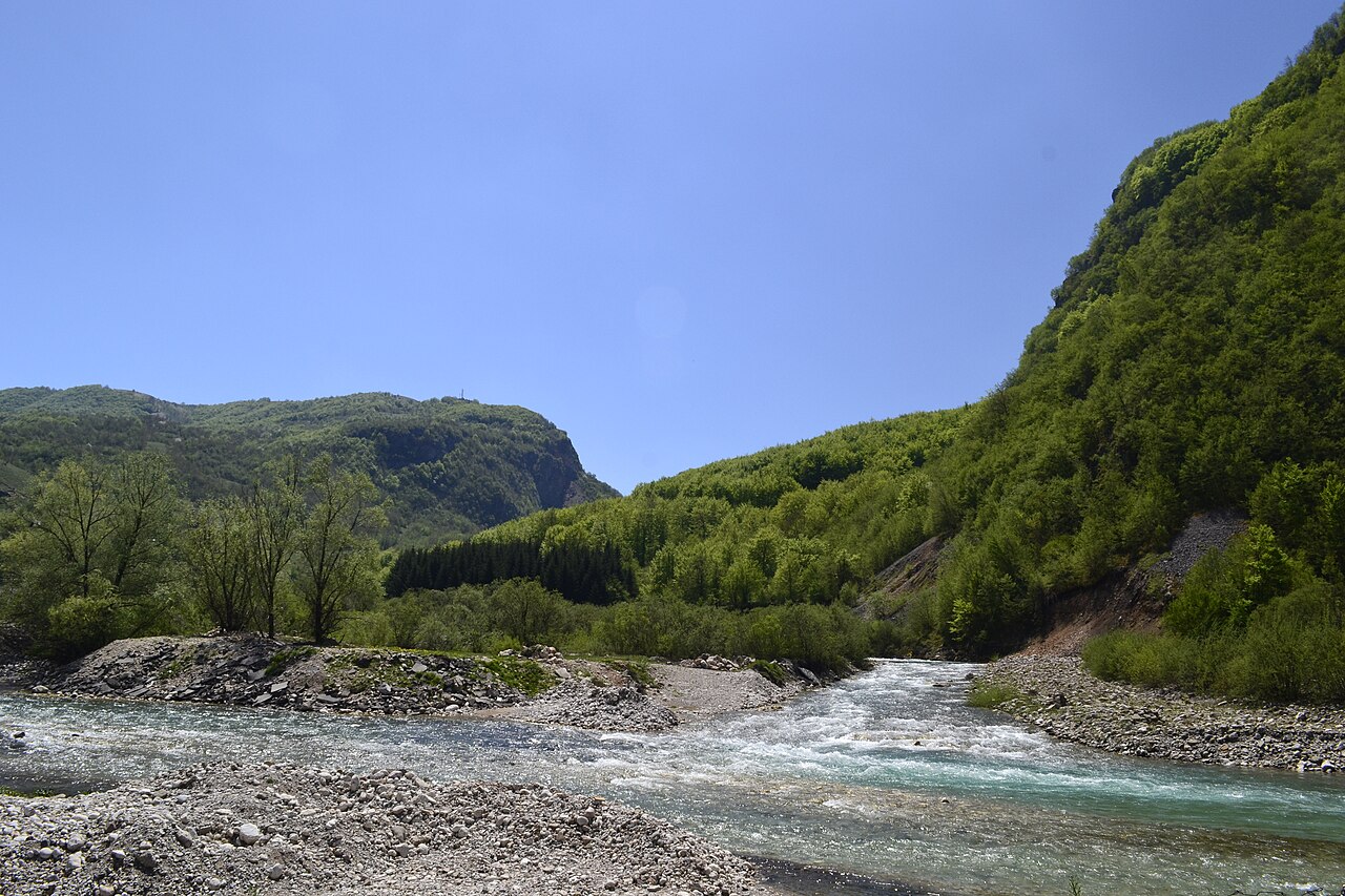 Canyoning in Nevidio Canyon in Šavnik, Montenegro