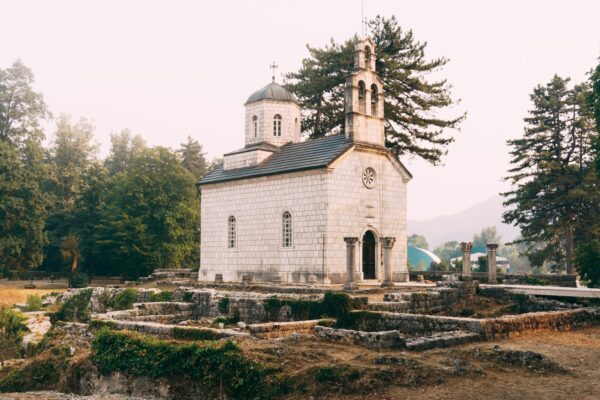 Church Of The Nativity Of The Virgin In Cetinje. Montenegro