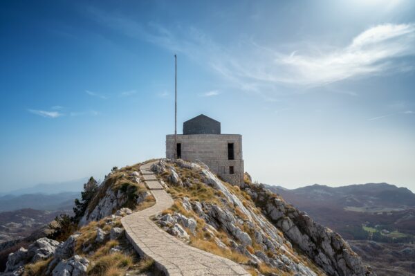 Negosh Mausoleum At Lovcen National Park, Montenegro