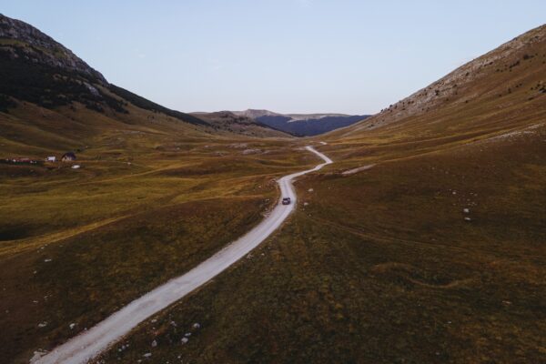 Trip With The Jeep In The Mountains