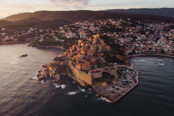 Ulcinj Castle During Sunset